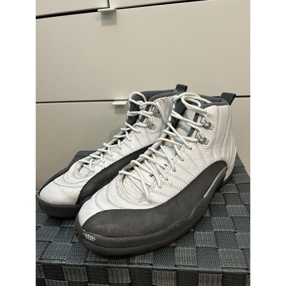 Nike Air Jordan 12 XII 2003 Style Retro White Dark Grey 130690-160 Men’s 11 RARE - Picture 1 of 16